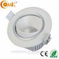 Classical 5W/10W adjustable COB led Downlight with dimmable driver OEM